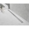 Mexen Flat 360° Slim 70 cm Rotatable Linear Drain, Inox - 1041070