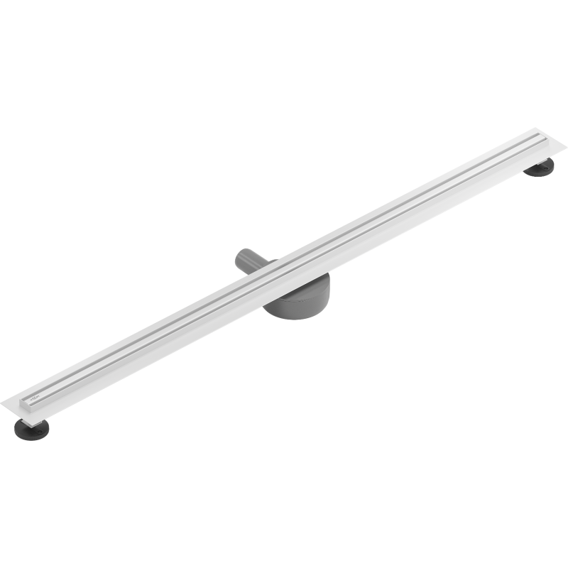 Mexen Flat 360° Slim rotary linear drain 50 cm, white - 1241050