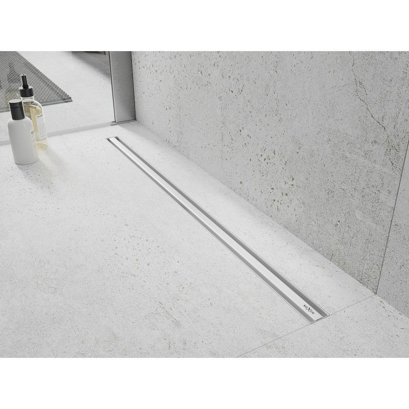Mexen Flat 360° Slim rotary linear drain 50 cm, white - 1241050