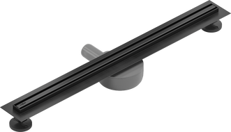 Mexen Flat 360° Slim 50 cm Rotating Linear Drain, Black - 1741050