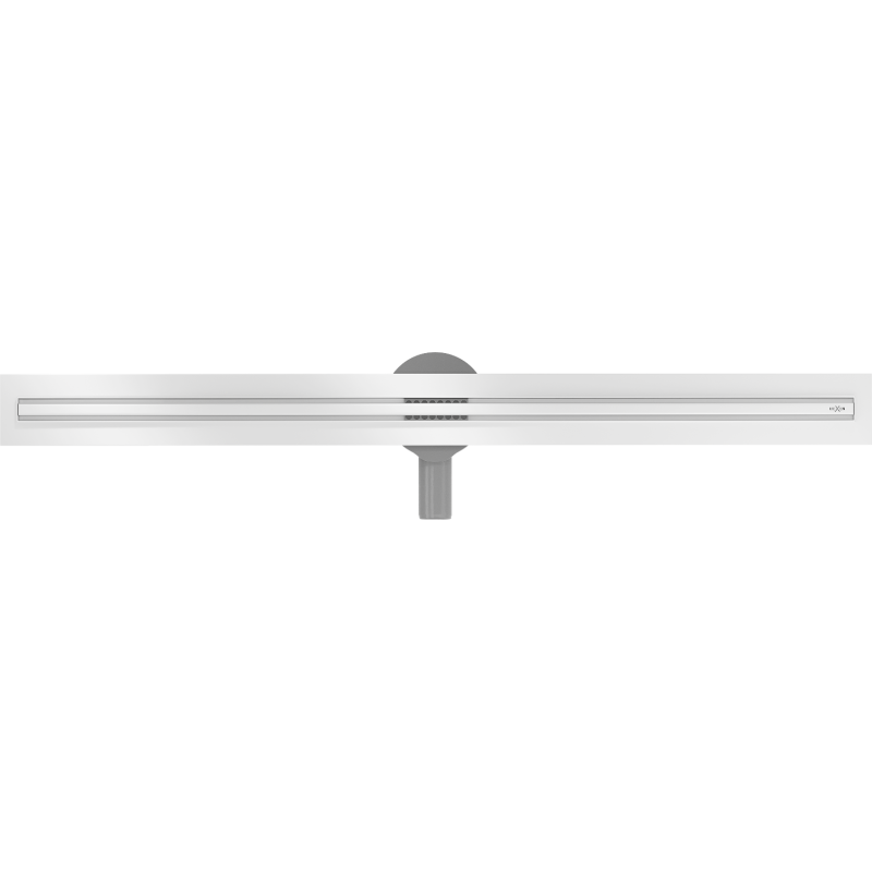 Mexen Flat 360° Slim 140 cm rotary linear drain, white - 1241140