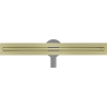 Mexen Flat 360° Slim rotational linear drain 70 cm, brushed gold - 1A41070