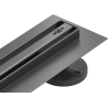 Mexen Flat 360° Slim rotary linear drain 150 cm, brushed gun gray - 1E41150