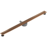 Mexen Flat 360° Slim rotating linear drain 150 cm, brushed copper - 1C41150
