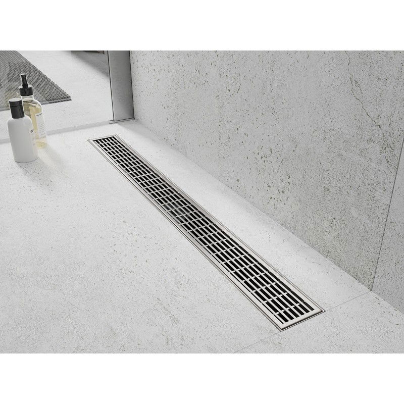 Mexen Flat M33 cover for linear drain 50 cm, inox - 1033050