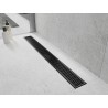 Mexen Flat 360° M33 Rotating Linear Drain 80 cm, Black - 1733080-40