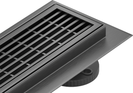 Mexen Flat M33 linear drain 50 cm, gun gray brushed - 1E33050-15