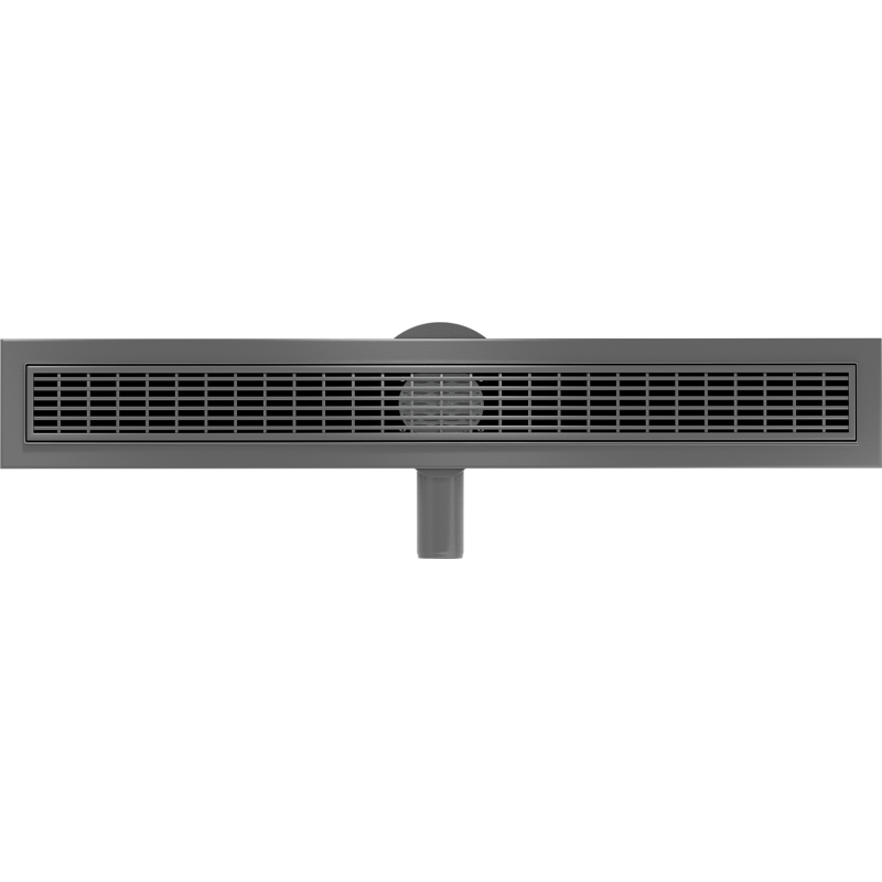 Mexen Flat 360° M33 rotational linear drain 50 cm, gun gray brushed - 1E33050-40