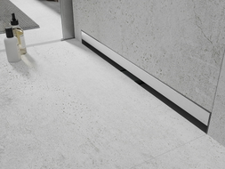 Mexen Flat Wall wall linear drain 2-in-1 90 cm, inox - 1030090