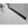 Mexen Flat Wall 2-in-1 Wall Linear Drain 80 cm, Black - 1730080