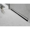 Mexen Flat Wall wall linear drain 2 in 1, 110 cm, black - 1730110