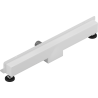 Mexen Flat Wall 2-in-1 Wall Linear Drain 60 cm, White - 1230060
