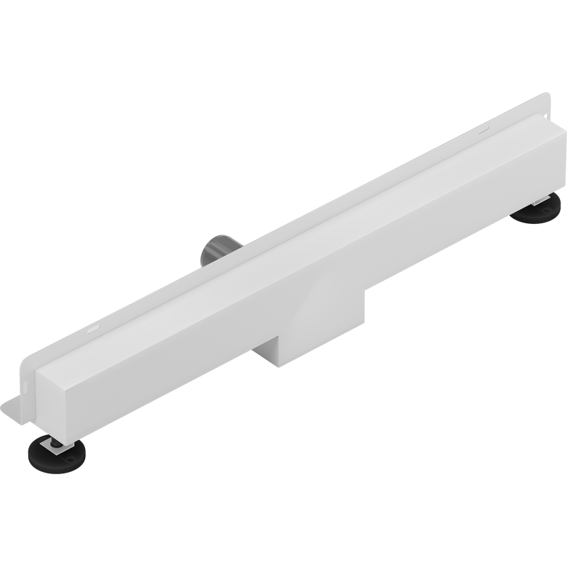 Mexen Flat Wall wall linear drain 2-in-1 70 cm, white - 1230070