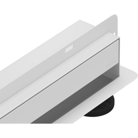 Mexen Flat Wall 2-in-1 Wall Linear Drain 80 cm, White - 1230080