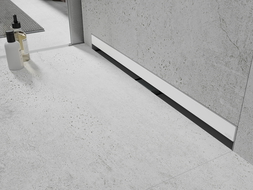 Mexen Flat Wall wall linear drain 2-in-1 90 cm, white - 1230090