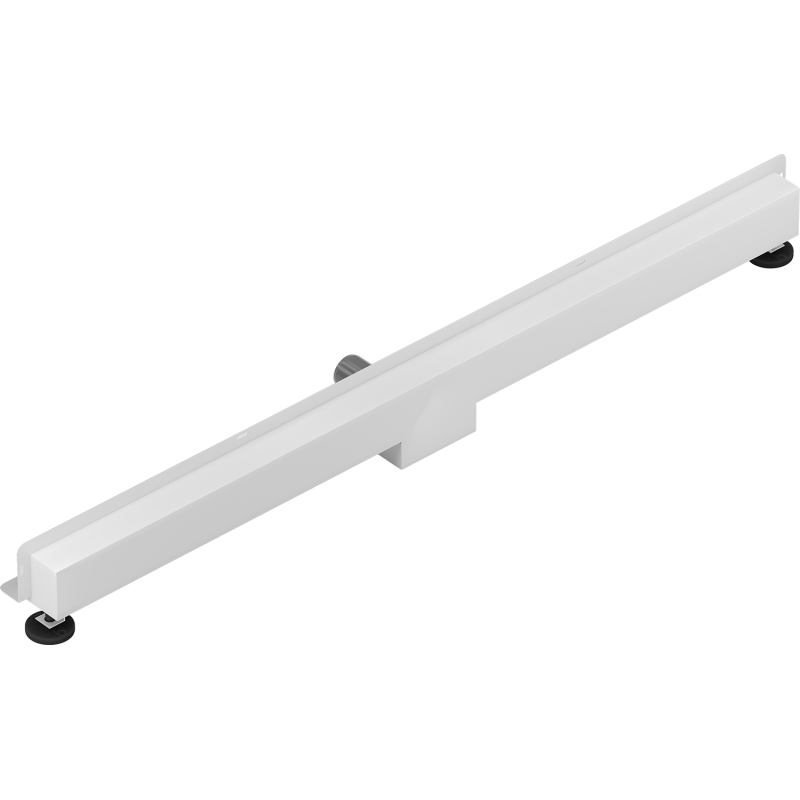 Mexen Flat Wall wall linear drain 2in1 110 cm, white - 1230110