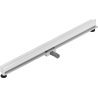 Mexen Flat Wall wall linear drain 2in1 110 cm, white - 1230110
