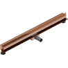 Mexen Flat Wall wall linear drain 2-in-1 100 cm, pink gold - 1630100