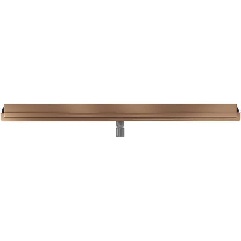 Mexen Flat Wall Wall linear drain 2-in-1 110 cm, brushed copper - 1C30110
