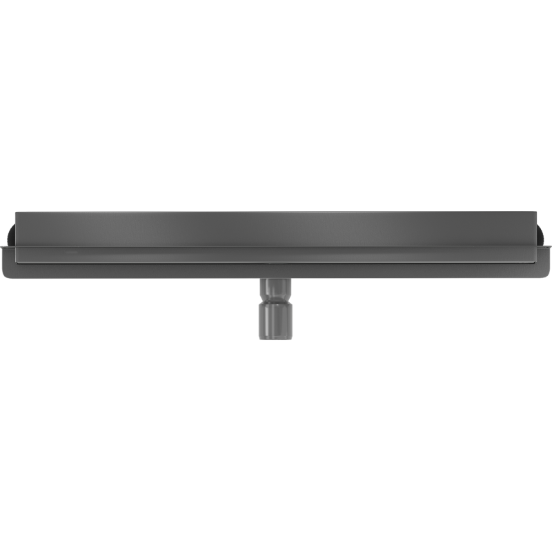 Mexen Flat Wall wall linear drain 2in1 50 cm, brushed gun gray - 1E30050