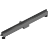 Mexen Flat Wall wall linear drain 2-in-1 80 cm, gun gray brushed - 1E30080