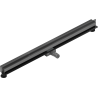 Mexen Flat Wall wall-mounted linear drain 2-in-1 110 cm, brushed gun gray - 1E30110