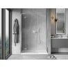 Mexen Mist-H L shower door hinged left 135 cm, transparent, chrome - 8A5L-135-001-01-00-L