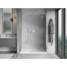 Mexen Mist-H L 145 cm Right-Hinged Shower Door, Transparent, Chrome - 8A5L-145-001-01-00-P