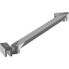 Mexen Uni-S angled support bracket for 6-8 mm shower doors and panels, chrome - 830-09-01