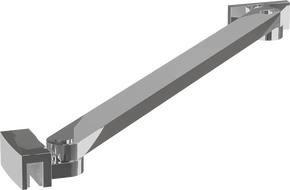 Mexen angled bracket for doors and shower walls 6-8 mm, chrome - 830-09-01