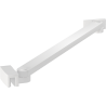 Mexen Uni-S Angled support brace for shower doors and panels, 6-8 mm, white - 830-09-20
