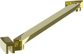 Mexen angled bracket for shower doors and panels 6-8 mm, gold - 830-09-50