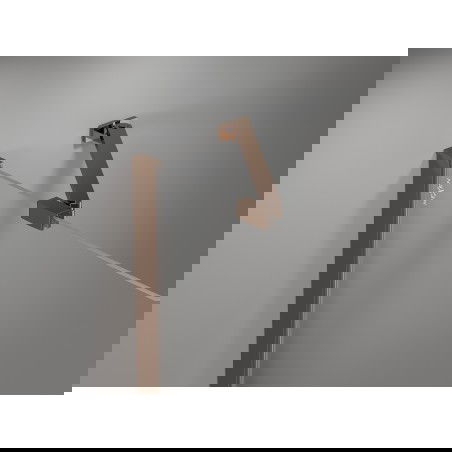 Mexen angled bracket for shower doors and panels 6-8 mm, rose gold - 830-09-60