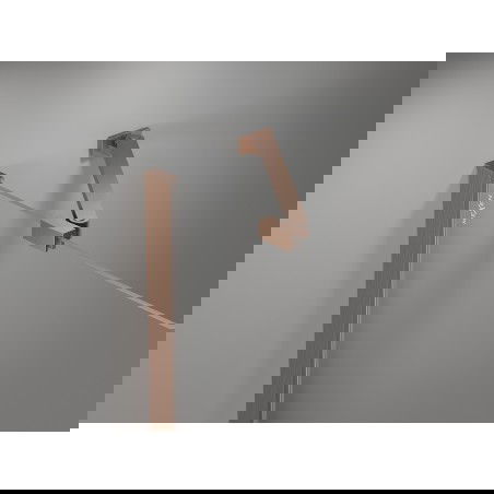 Mexen angled bracket for shower doors and panels 6-8 mm, brushed copper - 830-09-65