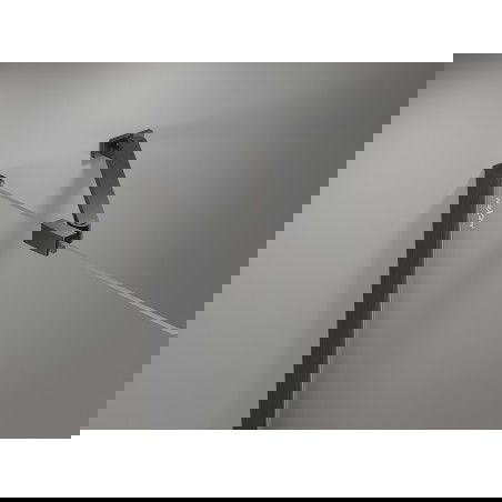 Mexen angled bracket for shower doors and partitions 6-8 mm, brushed gun gray - 830-09-66