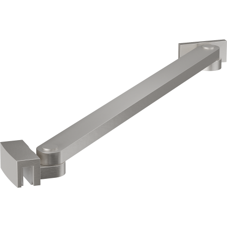 Mexen angled support for shower doors and panels 6-8 mm, brushed nickel - 830-09-97