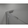 Mexen Uni-L2 L-shaped bracket set for 10 mm shower panels, chrome - 800-07-01