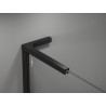Mexen Uni-L2 L-shaped bracket set for 10 mm shower panels, black - 800-07-70