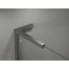 Mexen Uni-L2 L-shaped angle support set for 10 mm shower screens, black - 800-07-95