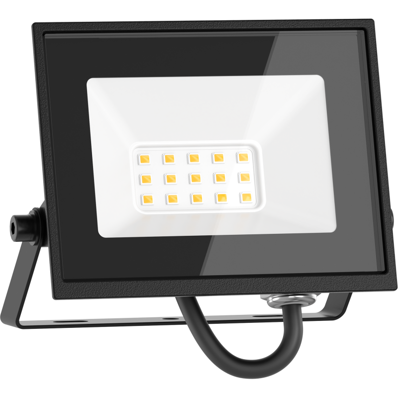 Mexen Luxpro LED floodlight, 10W, Neutral - 4000K, 900 lm, black - L230-010-40-70