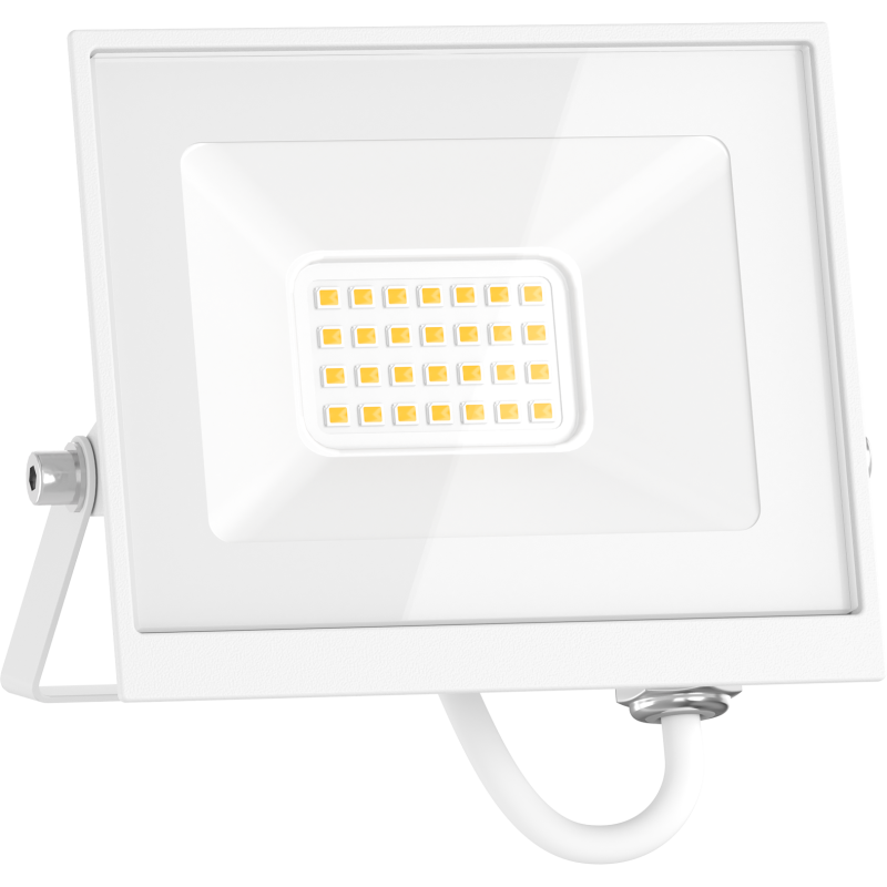 Mexen Luxpro+ LED floodlight, 20W, Cold - 6500K, 2200 lm, white - L231-020-65-20