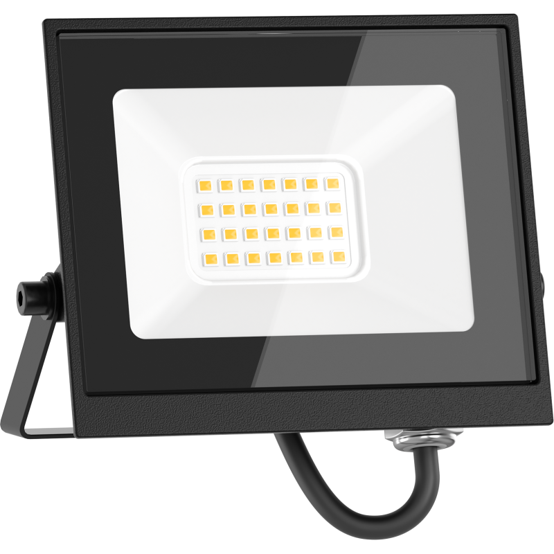 Mexen Luxpro+ LED floodlight, 20W, Neutral - 4000K, 2200 lm, black - L231-020-40-70