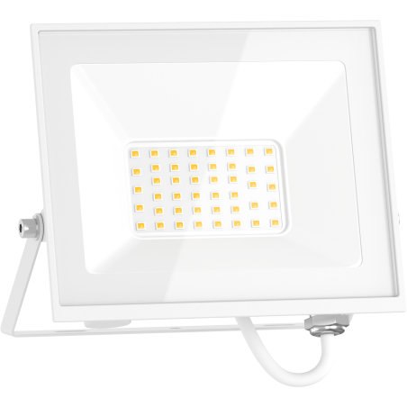 Mexen Luxpro+ LED floodlight, 30W, Cool - 6500K, 3300 lm, white - L231-030-65-20