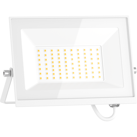 Mexen Luxpro+ LED Floodlight, 50W, Neutral - 4000K, 5500 lm, White - L231-050-40-20