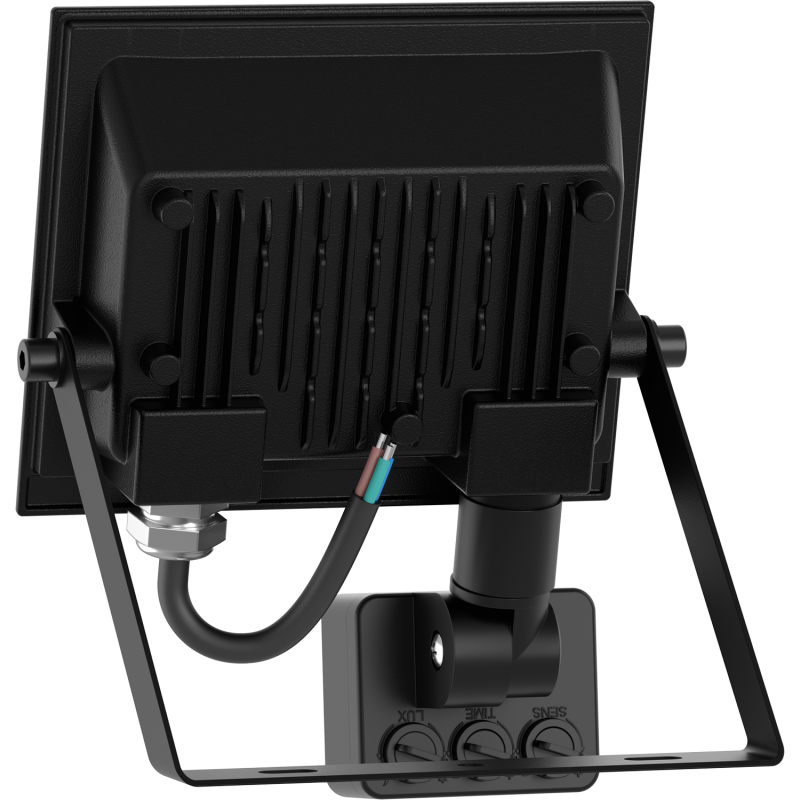 Mexen Luxpro LED floodlight with motion sensor, 20W, Neutral - 4000K, 1800 lm, black - L235-020-40-70