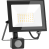 Mexen Luxpro LED floodlight with motion sensor, 30W, Neutral - 4000K, 2700 lm, black - L235-030-40-70