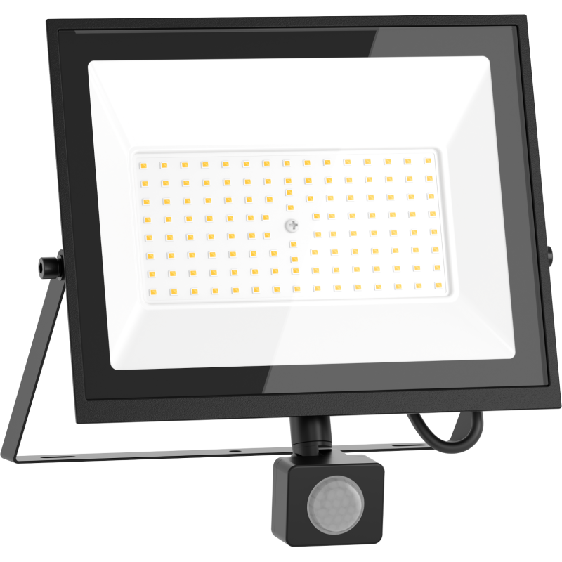Mexen Luxpro LED floodlight with motion sensor, 70W, Neutral - 4000K, 6300 lm, black - L235-070-40-70