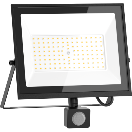 Mexen Luxpro LED floodlight with motion sensor, 70W, Neutral - 4000K, 6300 lm, black - L235-070-40-70