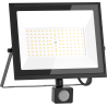 Mexen Luxpro LED floodlight with motion sensor, 70W, Cold - 6500K, 6300 lm, black - L235-070-65-70