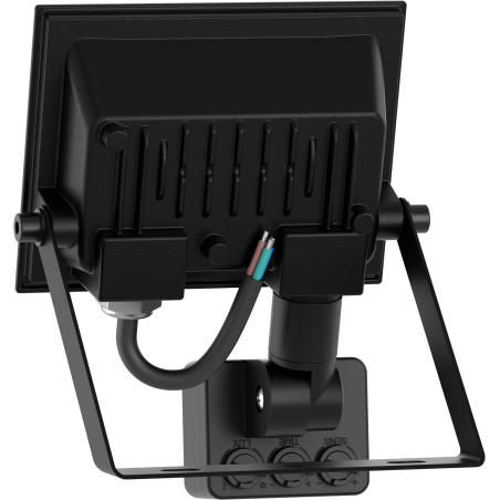 Mexen Luxpro+ LED floodlight with motion sensor, 10W, Cool - 6500K, 1100 lm, black - L236-010-65-70